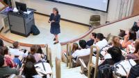professor teaching a class